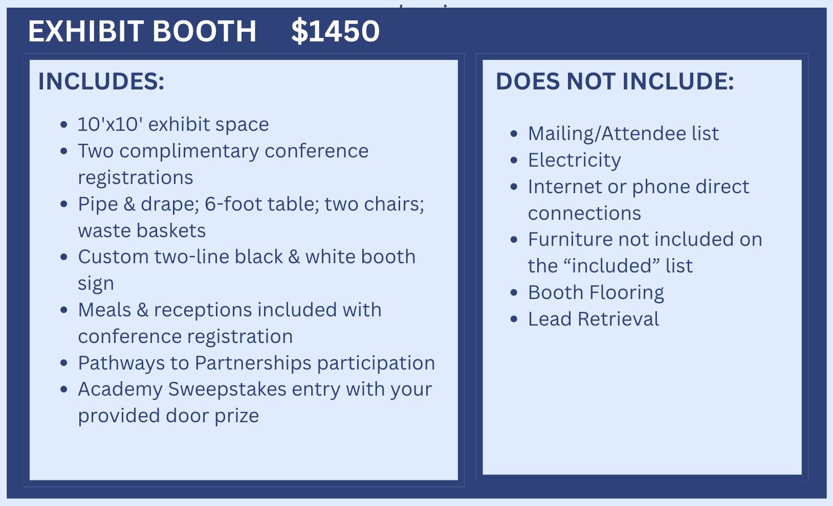 Exhibit Booth Exhibit Booth